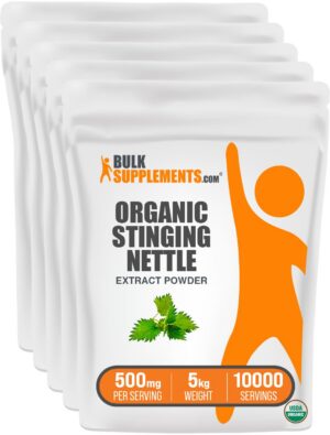 Paquete polvo extracto hoja ortiga BulkSupplements
