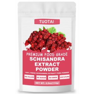 Version 1.0.0 Paquete polvo extracto schisandra natural 10:1 TUOTAI