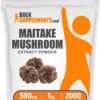 Paquete 1kg polvo extracto de seta Maitake BulkSupplements