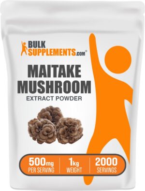 Version 1.0.0 Paquete 1kg polvo extracto de seta Maitake BulkSupplements