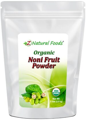 Paquete grande de polvo de fruta de Noni orgánico Z Natural Foods