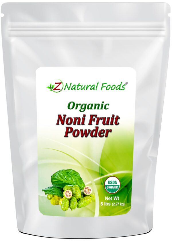 Paquete grande de polvo de fruta de Noni orgánico Z Natural Foods