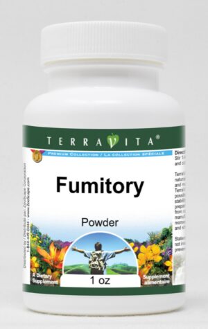 Paquete de polvo de Fumaria TerraVita 1 onza