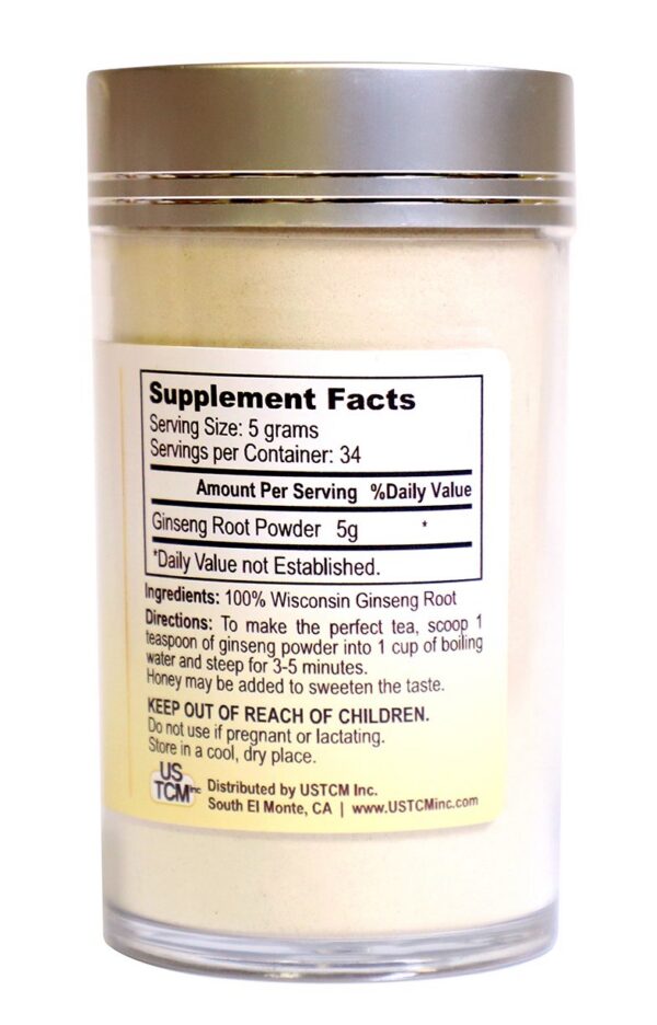Paquete polvo de ginseng americano 120 mesh USTCM