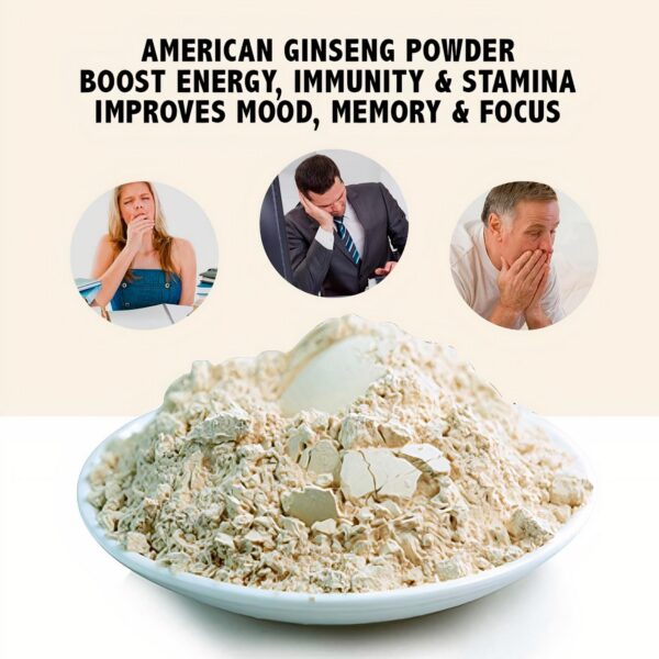 Paquete de polvo ginseng americano Zen para bebidas