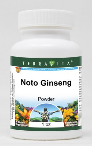 Paquete polvo de ginseng NOTO TerraVita 1 oz