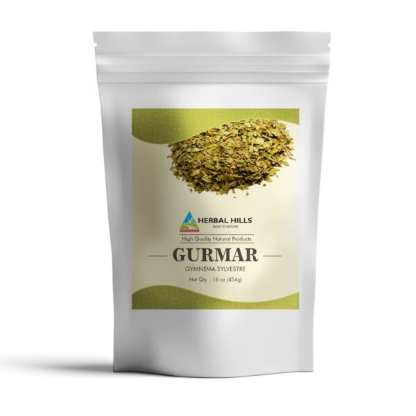 Paquete polvo gurmar gymnema sylvestre Herbal Hills 454g