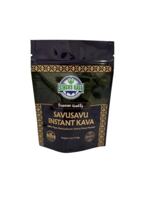 Paquete polvo instantáneo micronizado kava savusavu 4 onzas