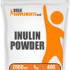 Paquete de polvo de inulina BulkSupplements 1kg