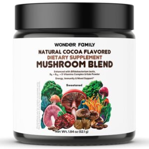 Version 1.0.0 Paquete polvo mezcla de hongos WONDER FAMILY para salud y energía