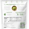 Version 1.0.0 Paquete polvo moringa orgánico india vegano sin OMG