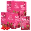 Paquete polvo multivitamínico energi-c sabor frambuesa