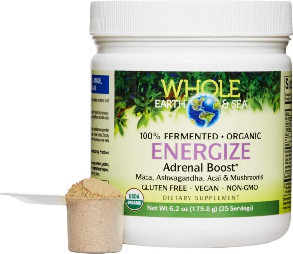 Version 1.0.0 Paquete del polvo Natural Factors Energize Adrenal Boost
