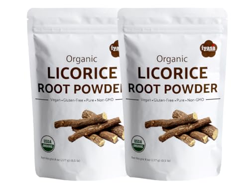 Version 1.0.0 Paquete de polvo orgánico raíz de regaliz Iyasa Holistics