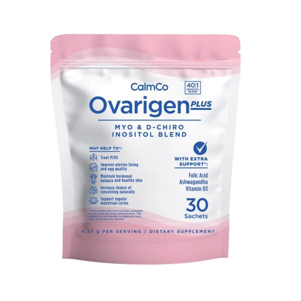 Paquete de polvo Ovarigen Plus para fertilidad y SOP