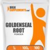Paquete polvo raíz de Oro BulkSupplements 100 gramos