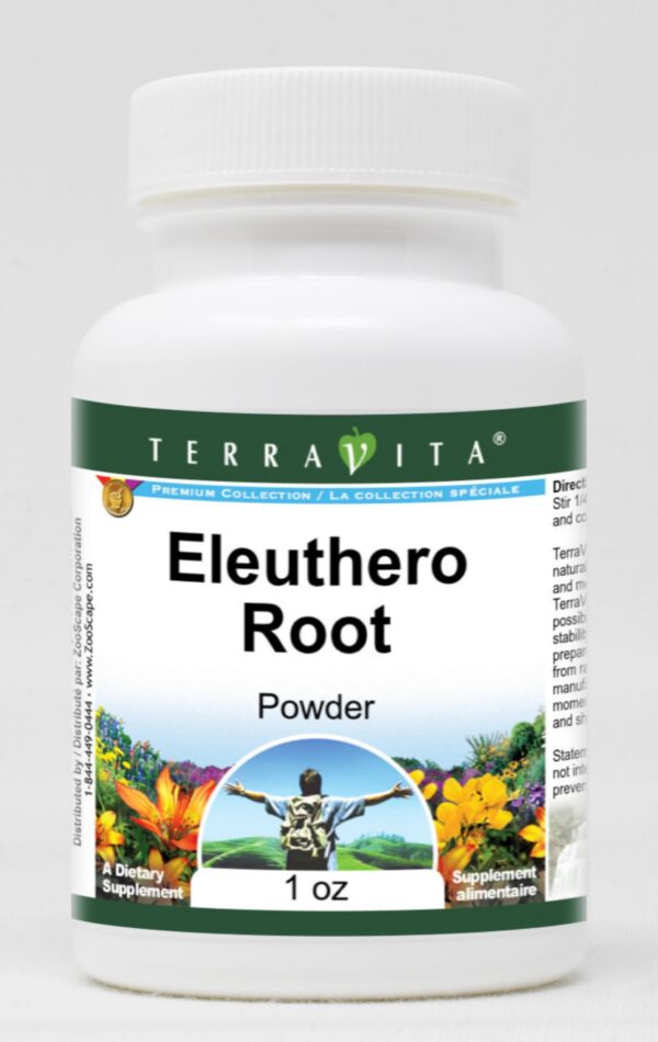 Paquete de polvo de raíz de eleuthero TerraVita