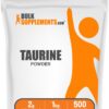 Paquete de polvo de taurina BulkSupplements para energía