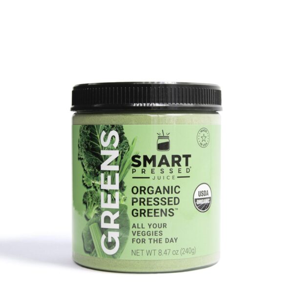 Paquete de polvo verde orgánico SMART Pressed 30 porciones