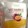 Paquete polvo vitamina C Dela presentación lateral