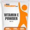 Paquete de polvo de vitamina E BulkSupplements 250 gramos