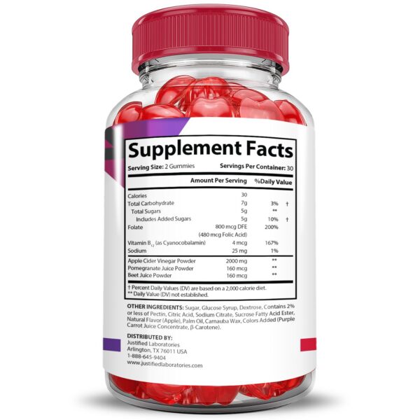 Premier Keto ACV gomitas veganas con vitamina B12 y folato saludables