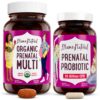 Paquete prenatal premium multivitamínico y probióticos orgánicos