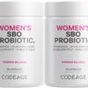 Paquete de probióticos Codeage para mujeres 60 cápsulas