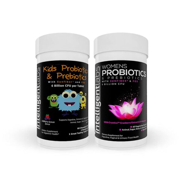 Paquete Probióticos para Niños y Mujeres con Arándano y D-Manosa