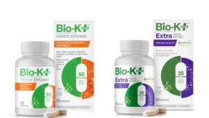 Paquete probióticos veganos Bio K+ para salud inmune y digestión