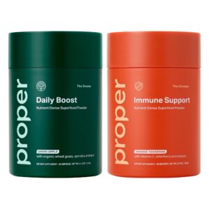 Paquete Proper Wellness Boost mezcla para bebida verde manzana