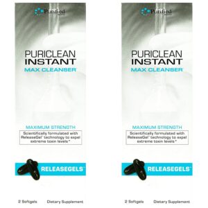 Version 1.0.0 Paquete Puriclean Instant Max Limpiador dos softgels