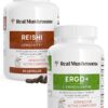 Paquete Real Mushrooms Ergothioneine y Reishi