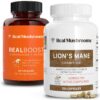 Paquete de RealBoost y Lions Mane de Real Mushrooms