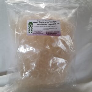 Version 1.0.0 Paquete resellable de cápsulas vegetales vacías tamaño 00