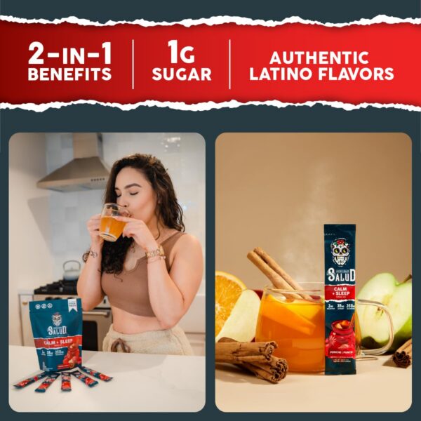 Paquete de Salud 2 en 1 ponche para sueño y calma natural