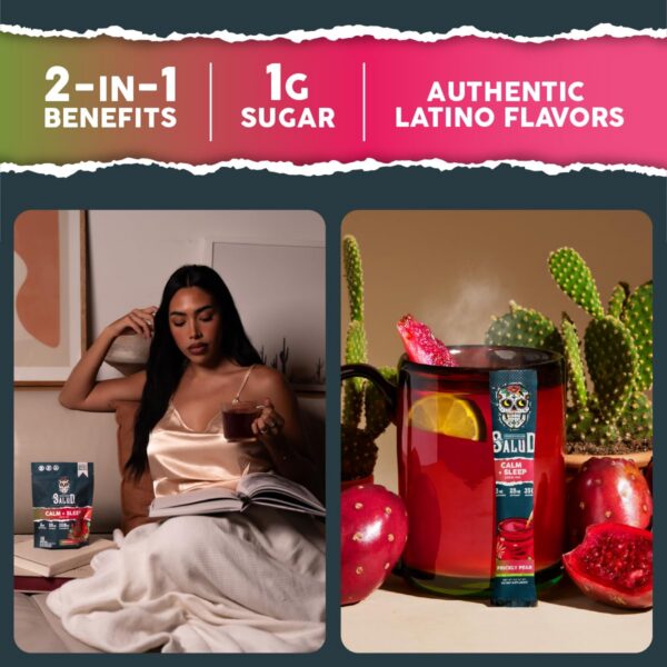 Paquete Salud mezcla polvo bebida para sueño natural y calma