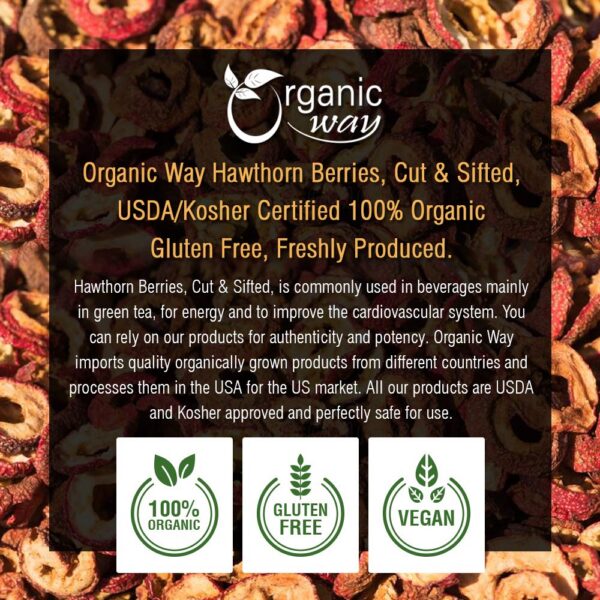 Bayas cortadas y tamizadas para infusiones