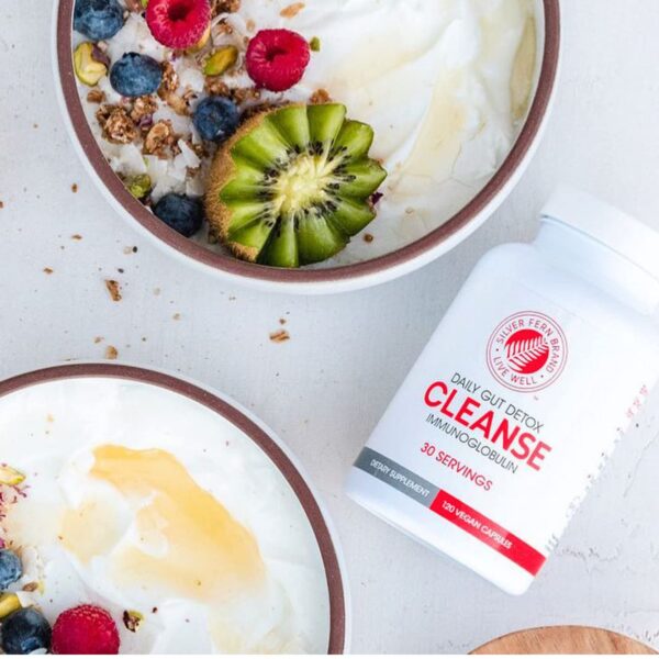 Paquete Silver Fern Cleanse con cápsulas para apoyo digestivo