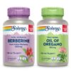 Paquete Solaray Berberina y Aceite de Orégano suplemento vegano