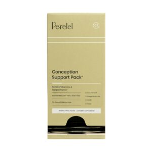 Paquete soporte concepción Perelel con vitaminas prenatales