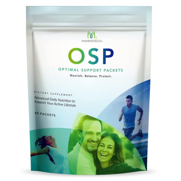 Paquete soporte óptimo Mannatech multivitamínico y antioxidantes