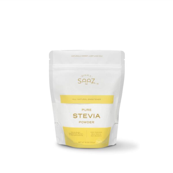 Version 1.0.0 Paquete stevia pura Mama Saaz endulzante natural saludable