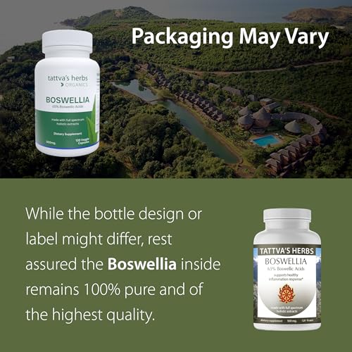 Caja del paquete doble suplemento de Boswellia para articulaciones