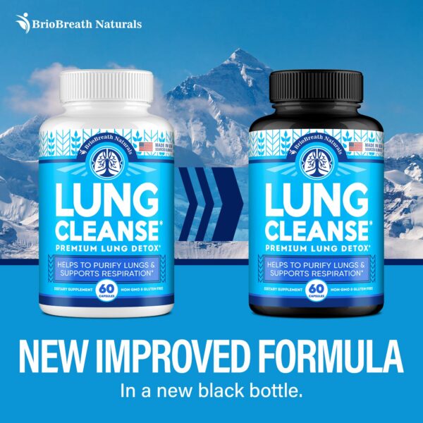 Version 1.0.0 Paquete suplemento limpieza pulmonar BrioBreath Naturals