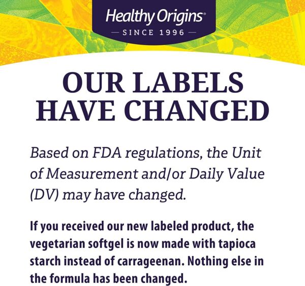 Paquete suplemento luteína Healthy Origins para ojos