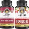 Paquete de suplementos Berberina y Resveratrol Ancient Bliss