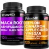 Paquete suplementos PrimeMD canela Ceilán y maca 120 cápsulas