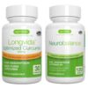 Paquete suplementos Longvida curcumina y Neurobalance