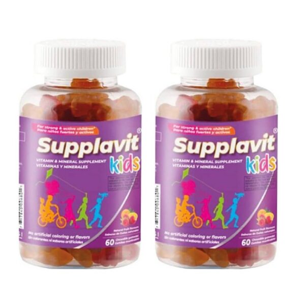 Paquete SUPPLAVIT vitaminas para niños 120 gomitas